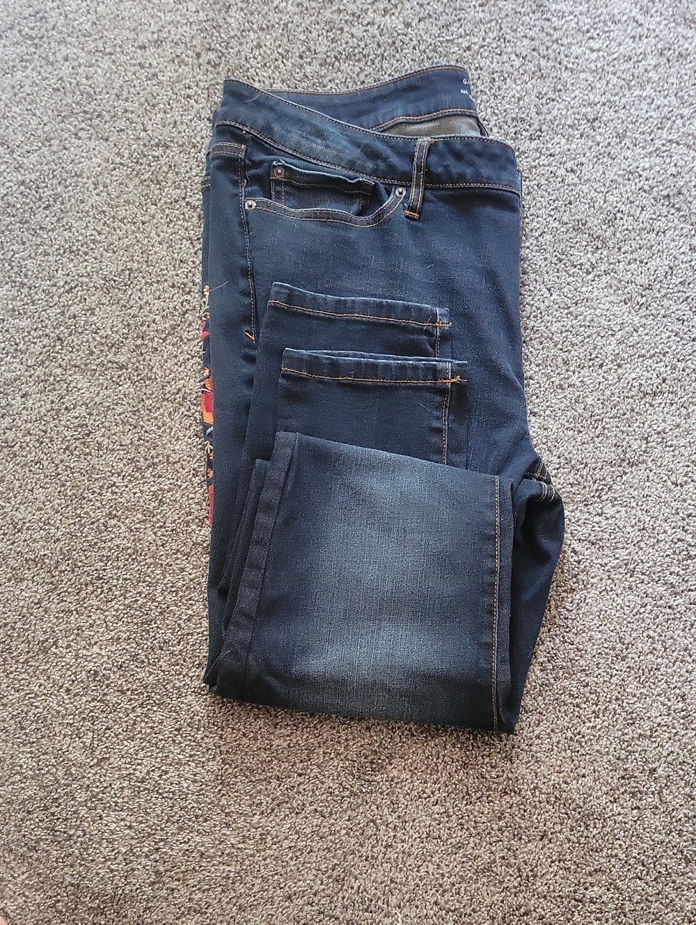 GH Bass Embroidered Skinny Jeans - Picture 2 of 8